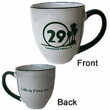 29 Palms Logo Bistro Mug
