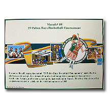 Postcard mural #18 29 Palms boys basketball tournament